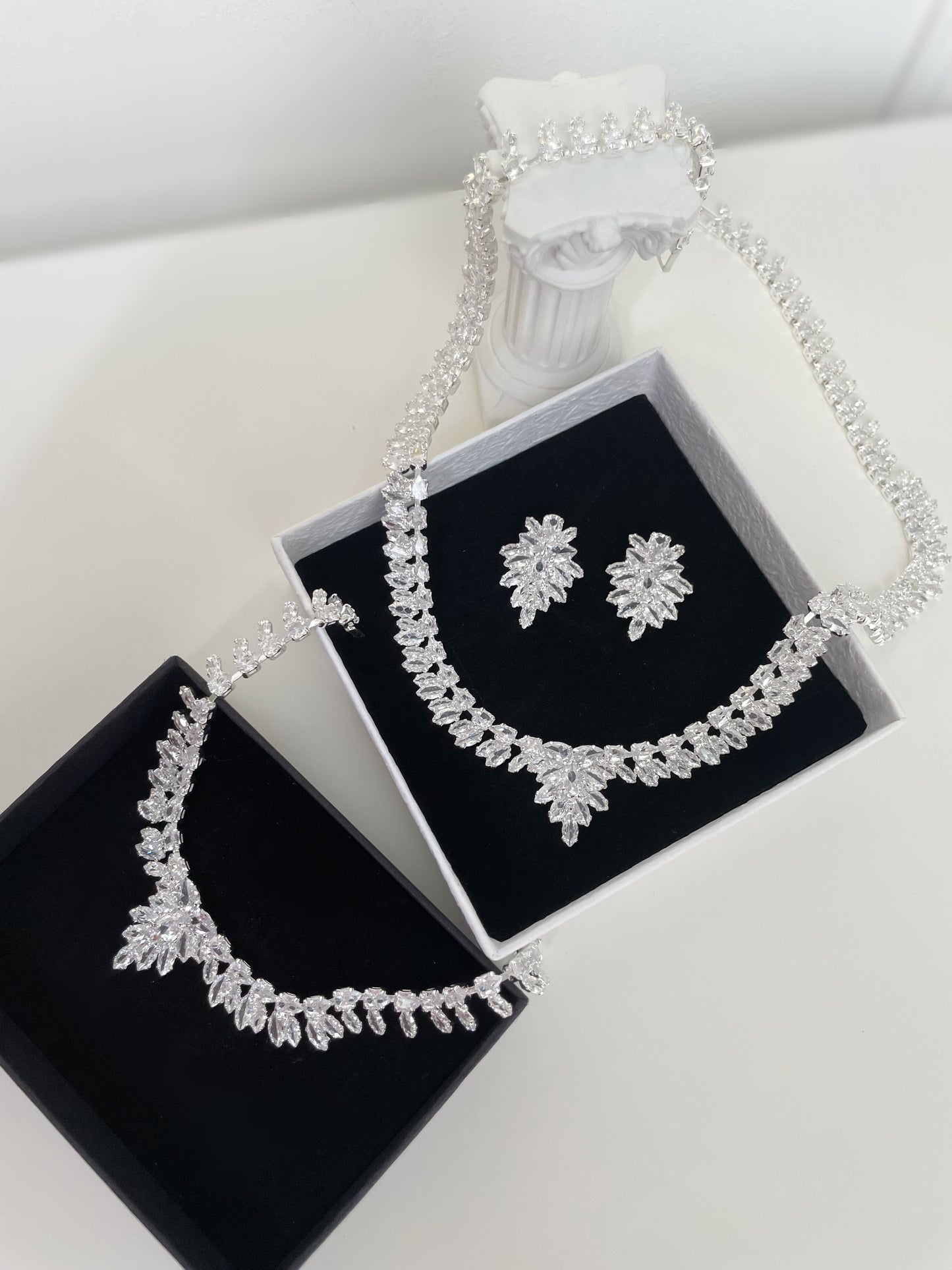 Set bijuterii cristale zirconiu Koralis Daylis