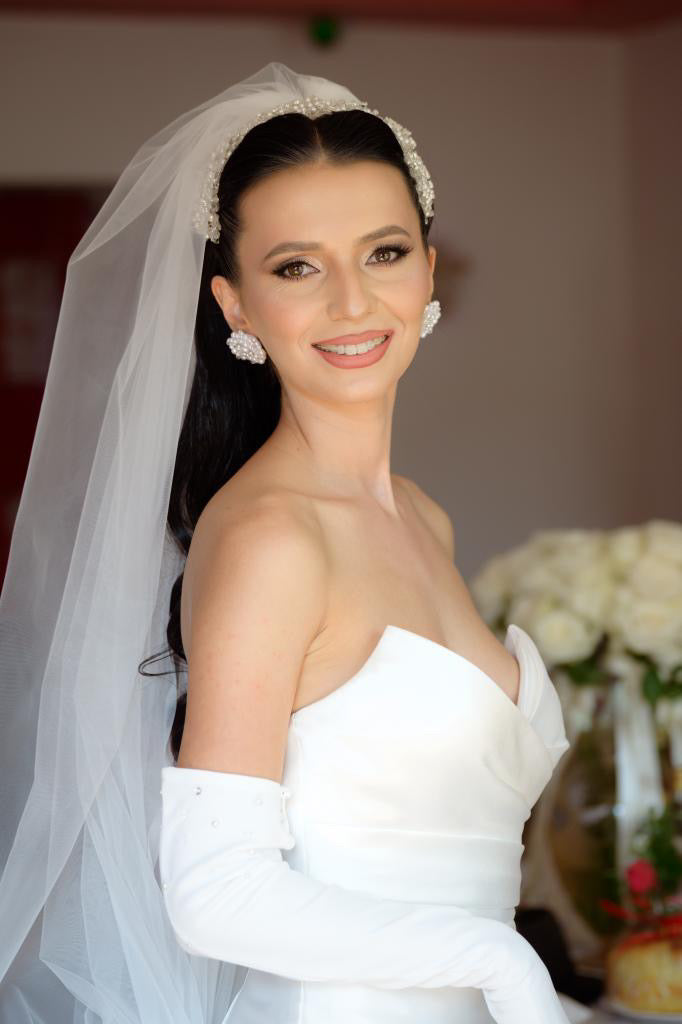 Diadema cu perle Sharon Daylis