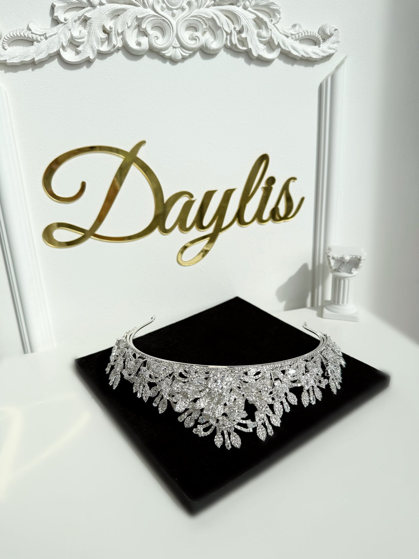 Coronița cristale zirconiu Maia Daylis