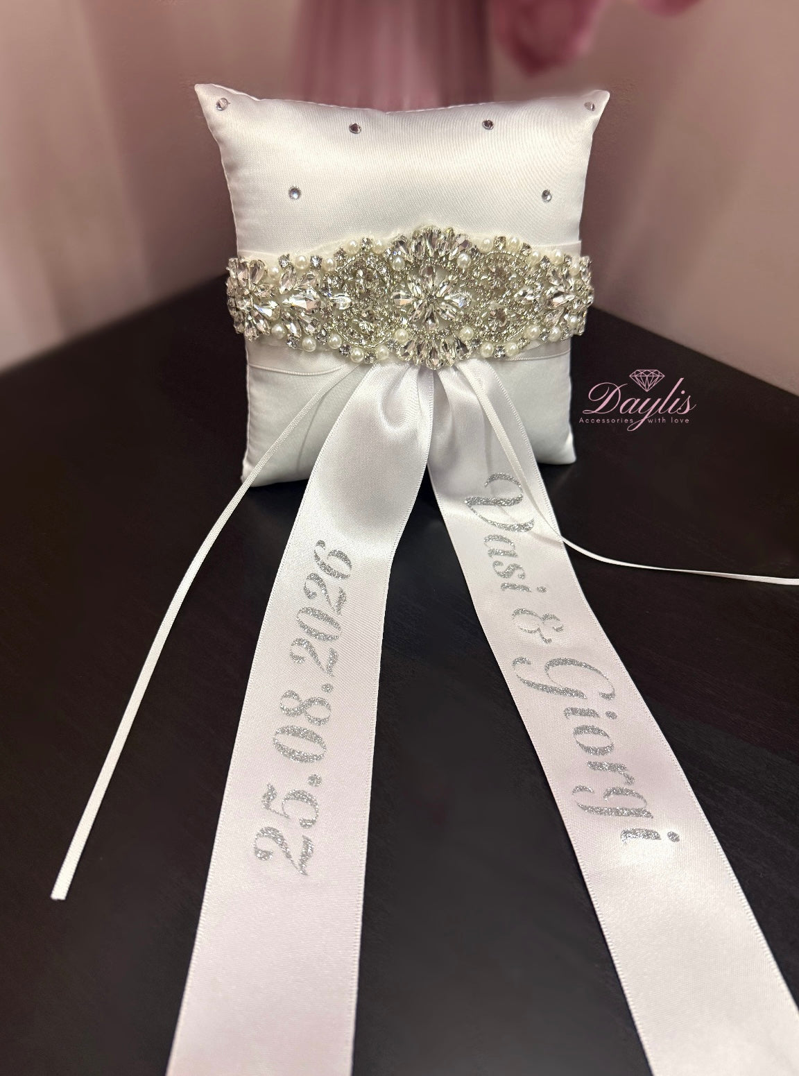 Perinita personalizata pentru verighete - Daylis