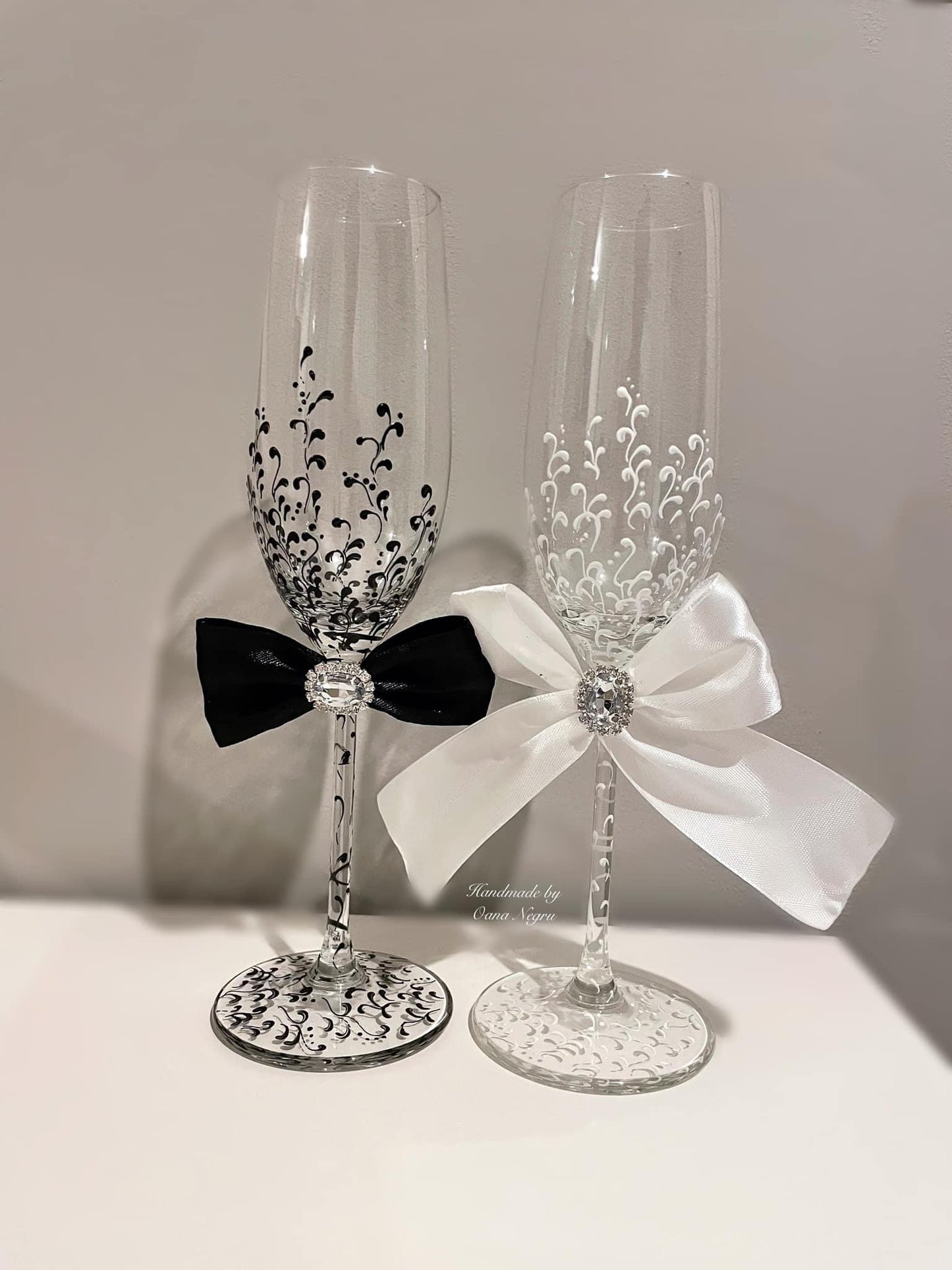 Pahare pictate Daylis Picury