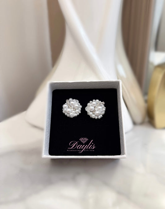 Cercei handmade cu perle - Daylis