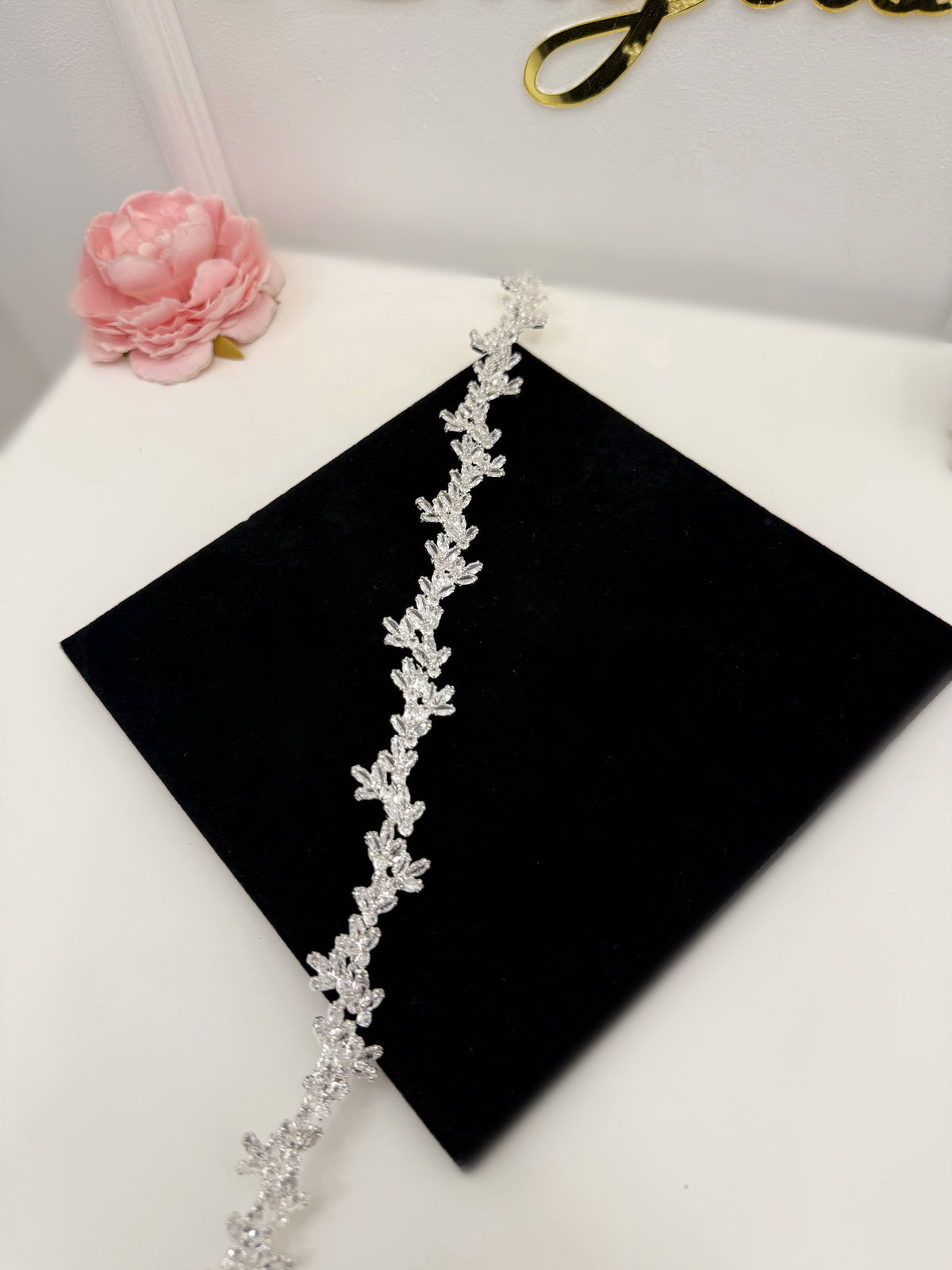 Diadema flexibila cristale zirconiu Alana - Daylis