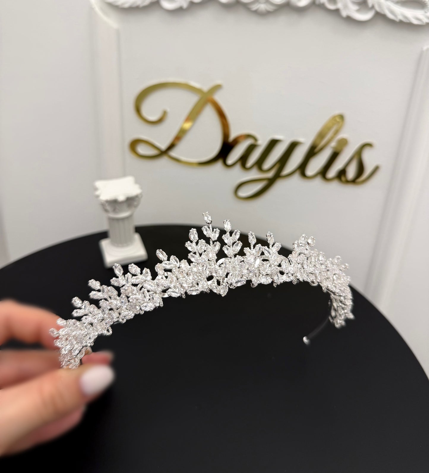 Coronita cristale zirconiu Daia Small - Daylis