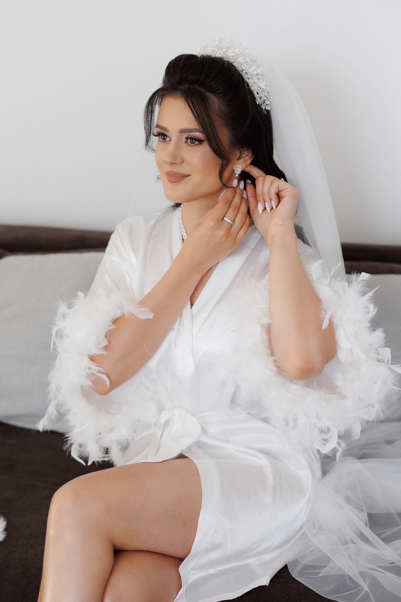 Set bijuterii cristale zirconiu si perle Serenity Daylis