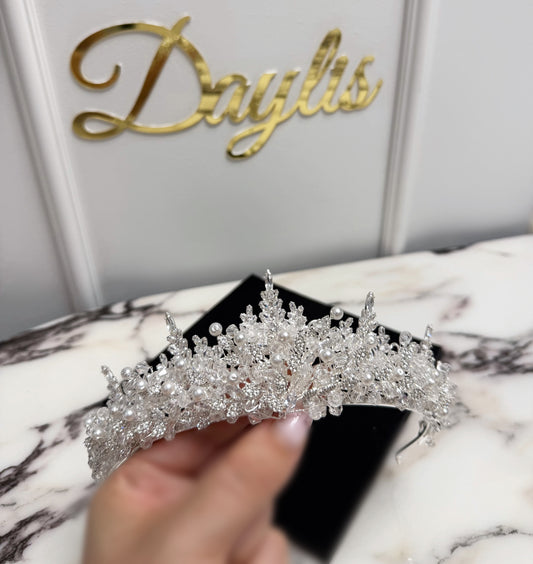 Coronita premium cristale zirconiu Aurora - Daylis