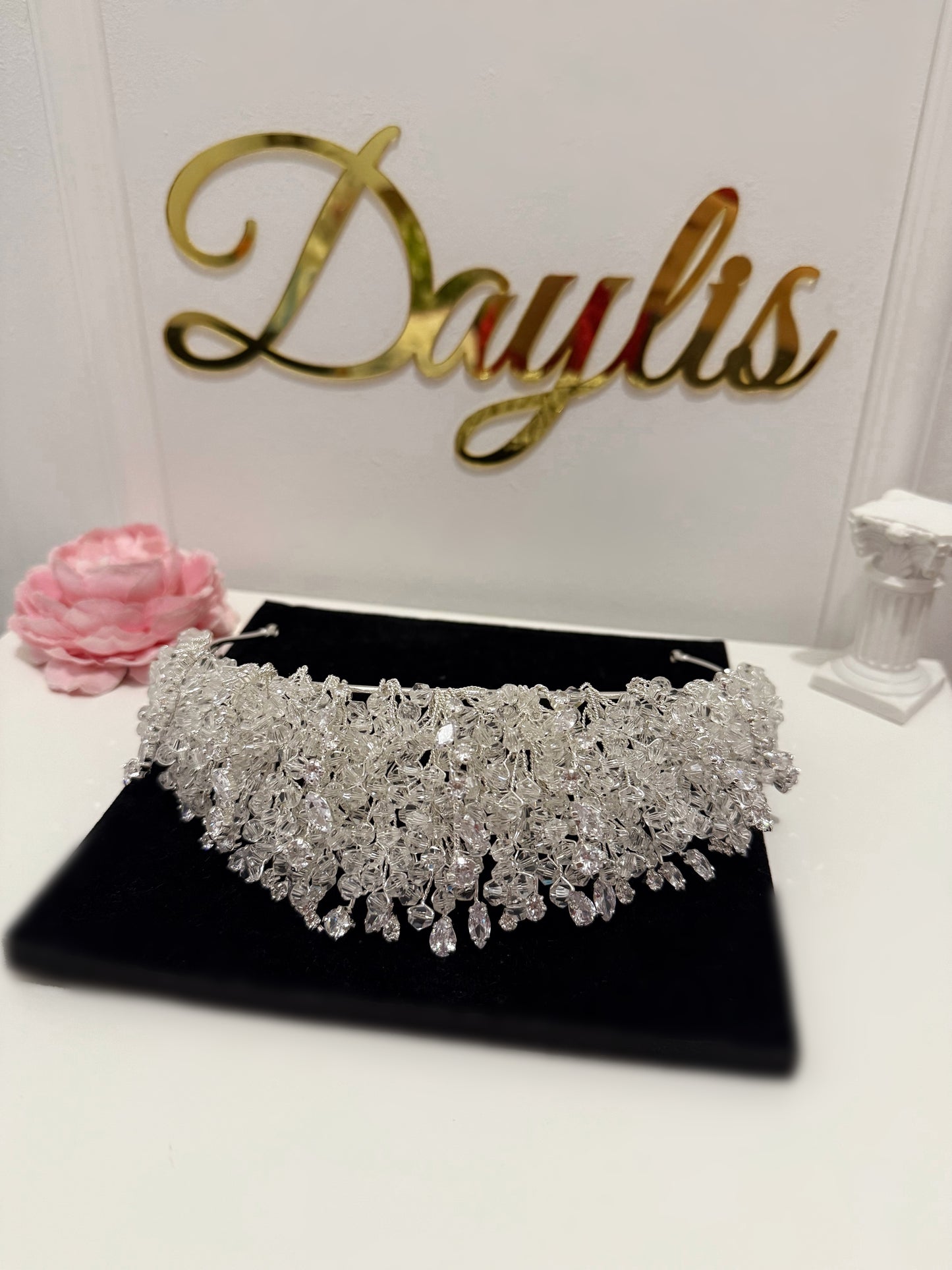 Coronita mireasa Daria Large - Daylis