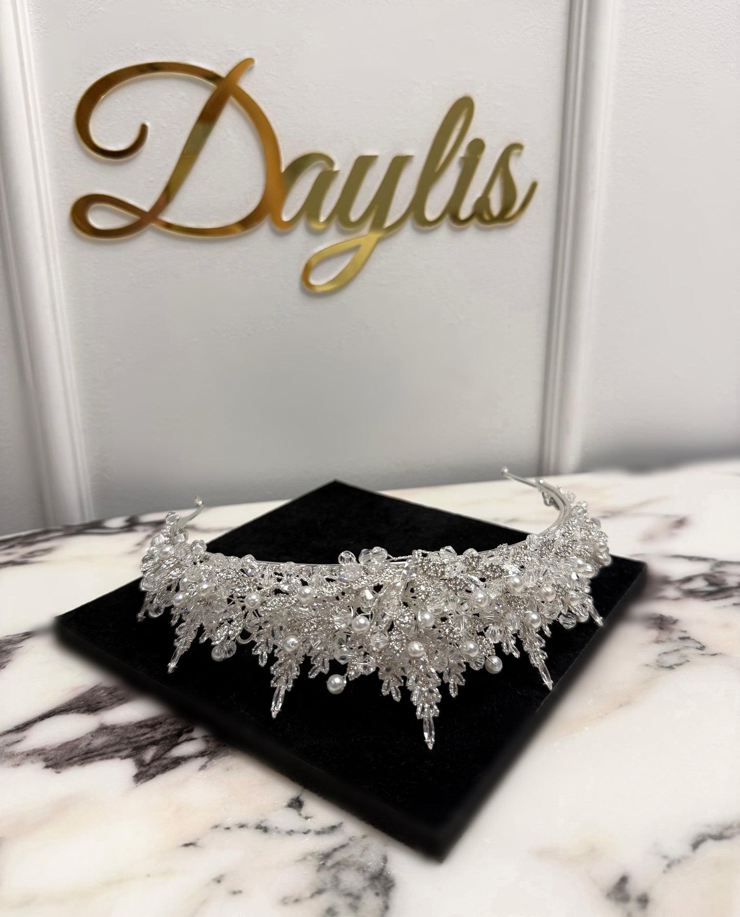 Coronita premium cristale zirconiu Aurora - Daylis