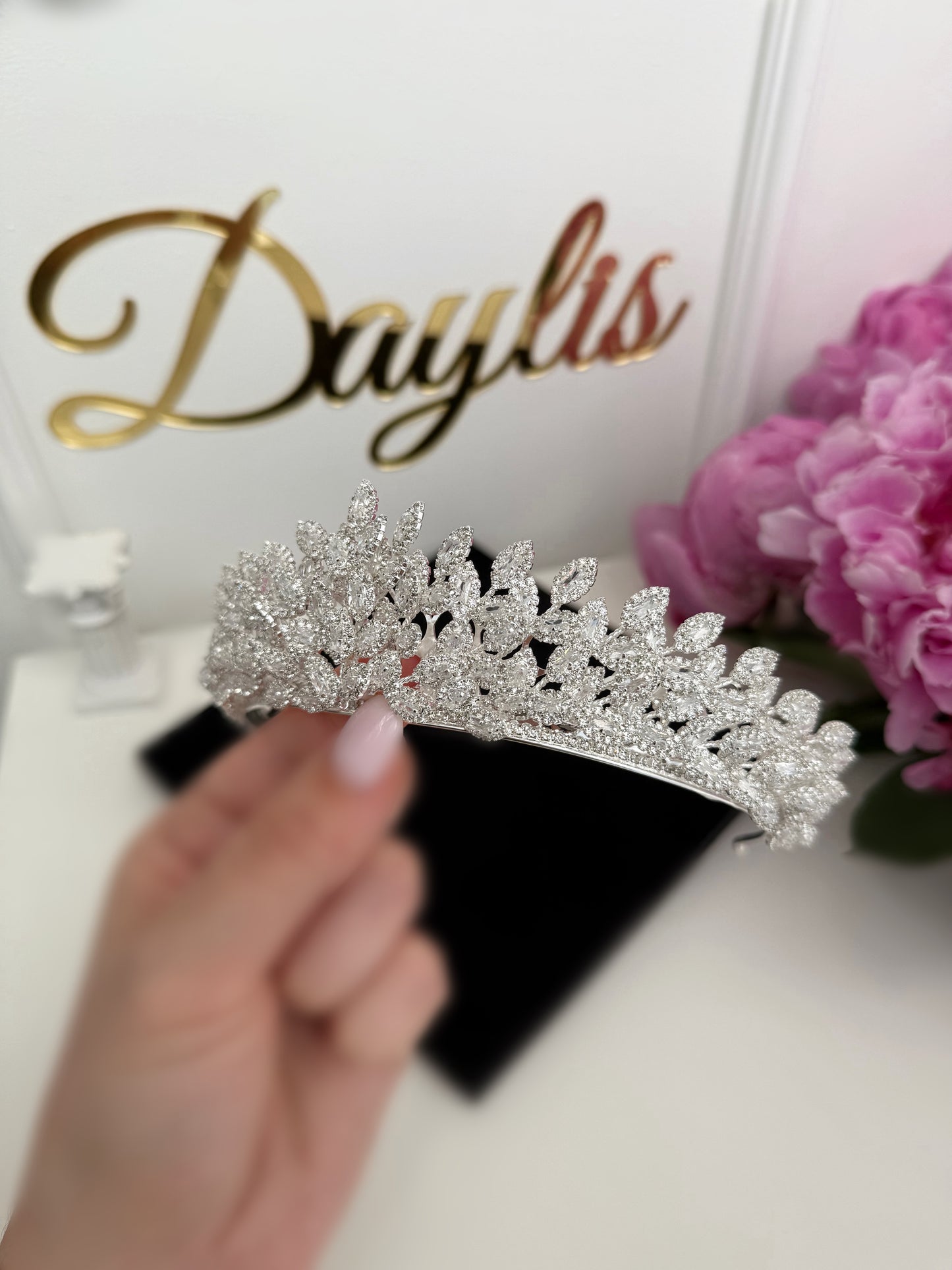 Coronita cristale zirconiu Eloïse - Daylis