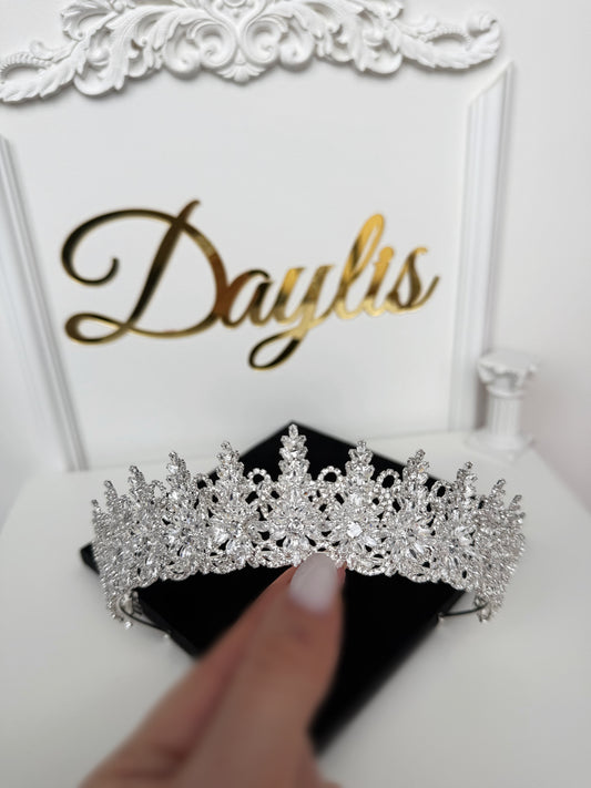 Coronita cristale zirconiu Sheila - Daylis