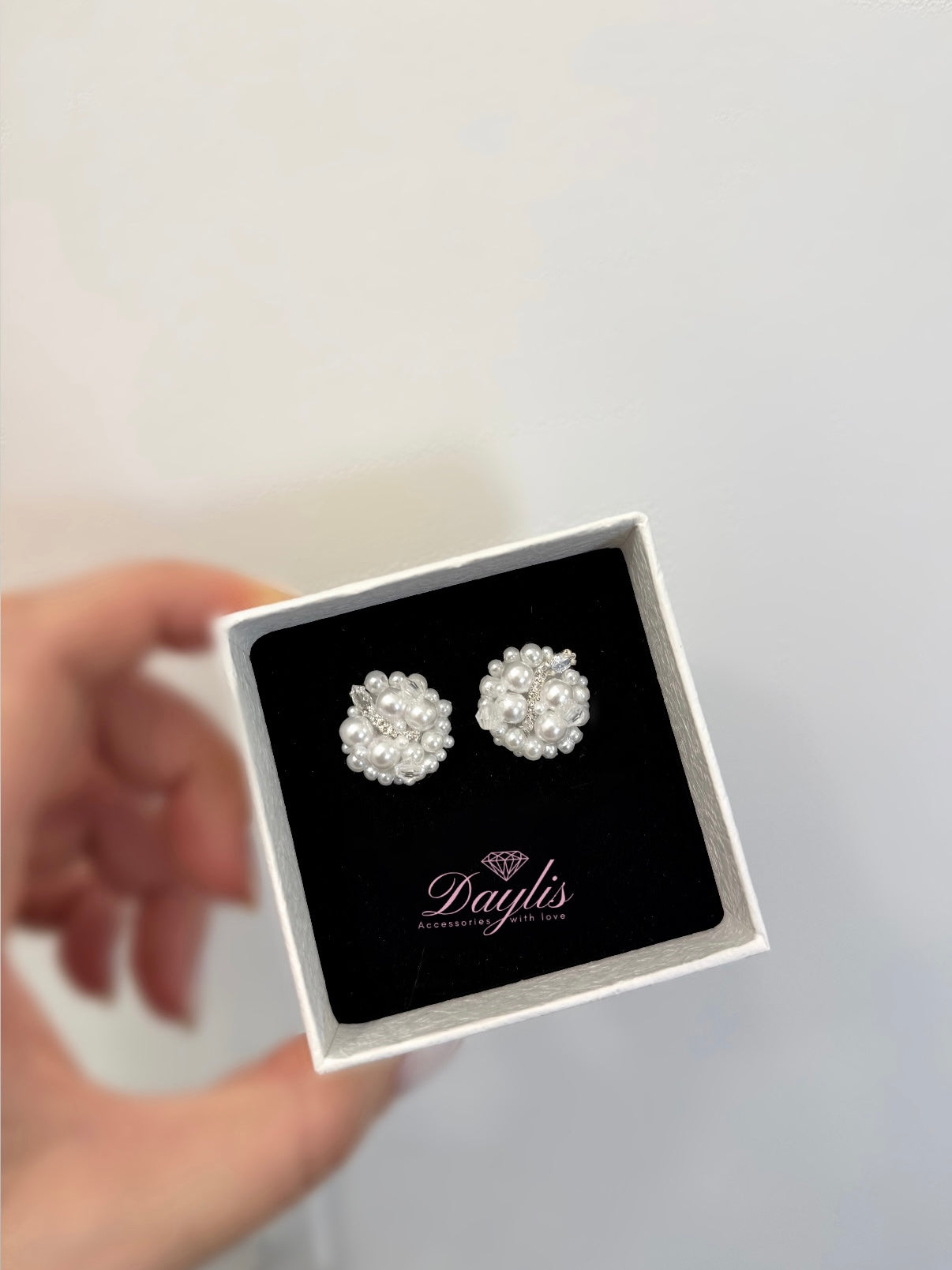 Cercei handmade cu perle - Daylis
