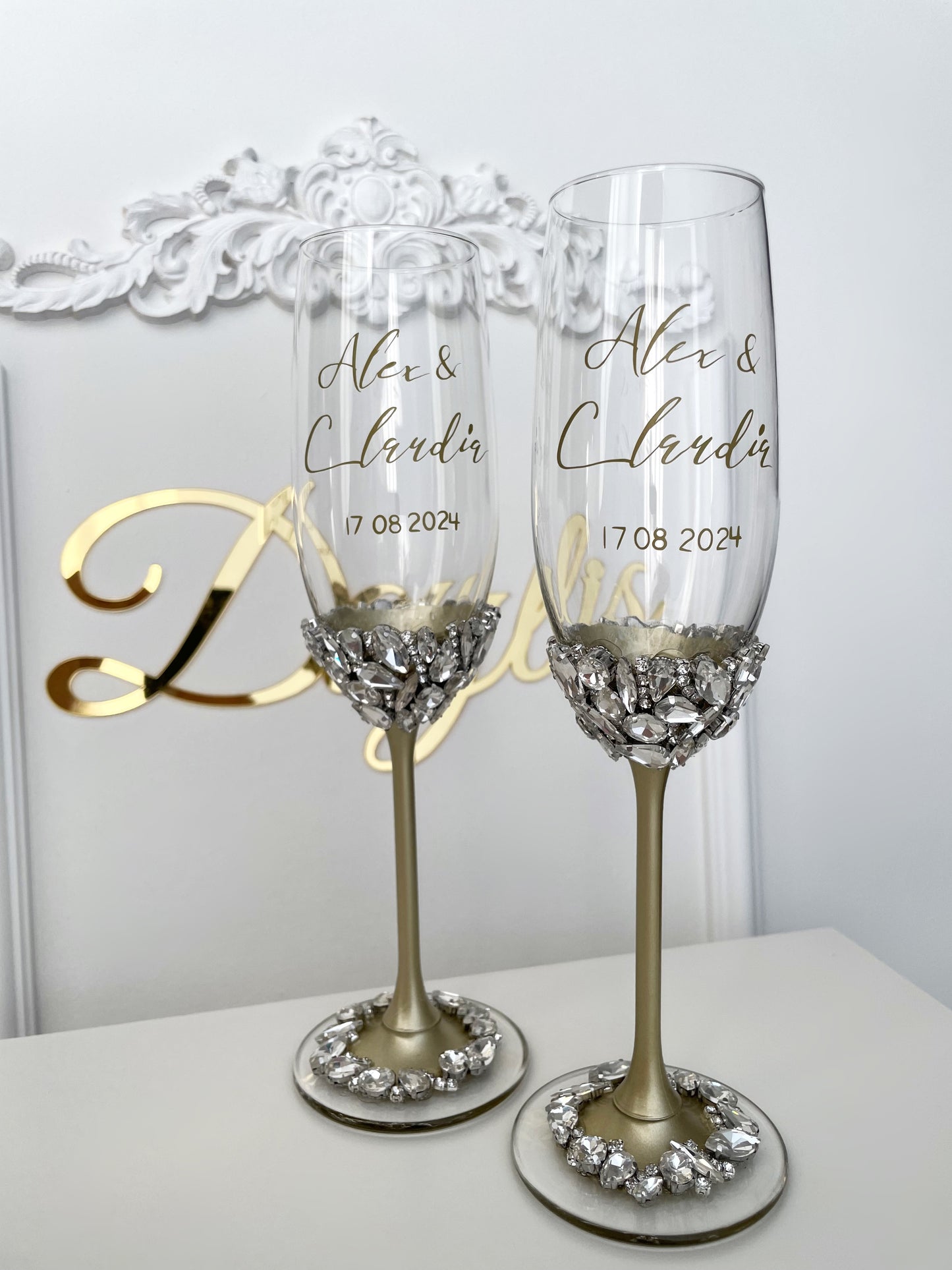 Pahare Crystal Personalized