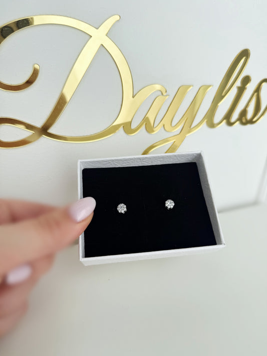 Cercei cristale zirconiu Star - Daylis
