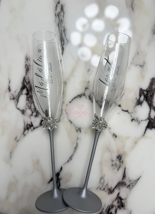 Pahare Deluxe Silver - Daylis